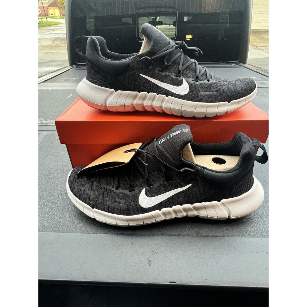 Size 11.5 Nike Free RN 5.0 Next Nature BlackSmoke Grey-White CZ1884-001 Men's